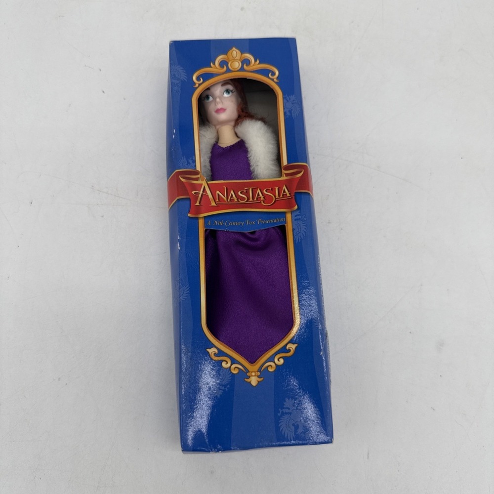 Vintage 1997 Burger King Kids Meal Anastasia 8" Doll Toy NOS